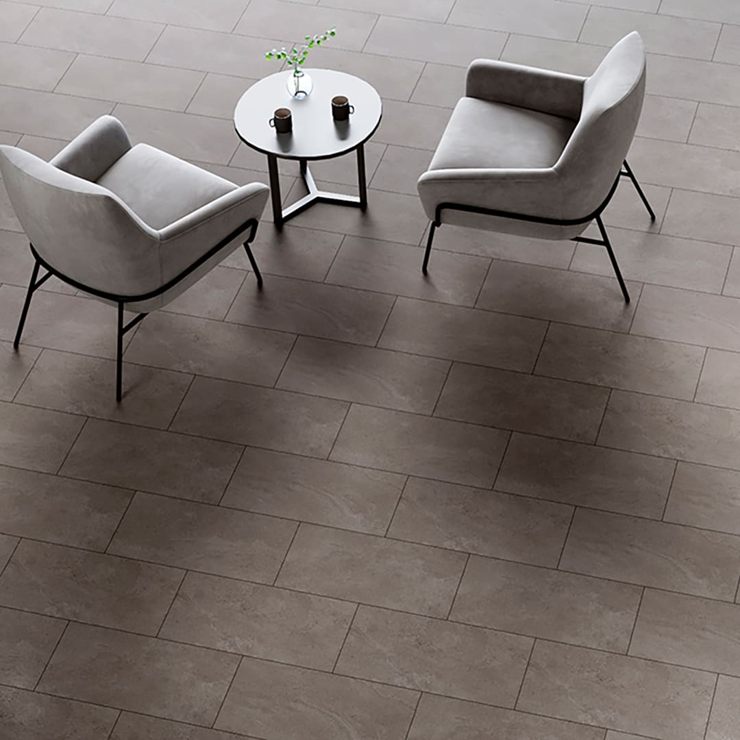 IS2033B フロアタイル（FLOOR TILE）ストーン＆アクセント モルテストーン 304.8×609.6×2.5（mm） サンゲツ