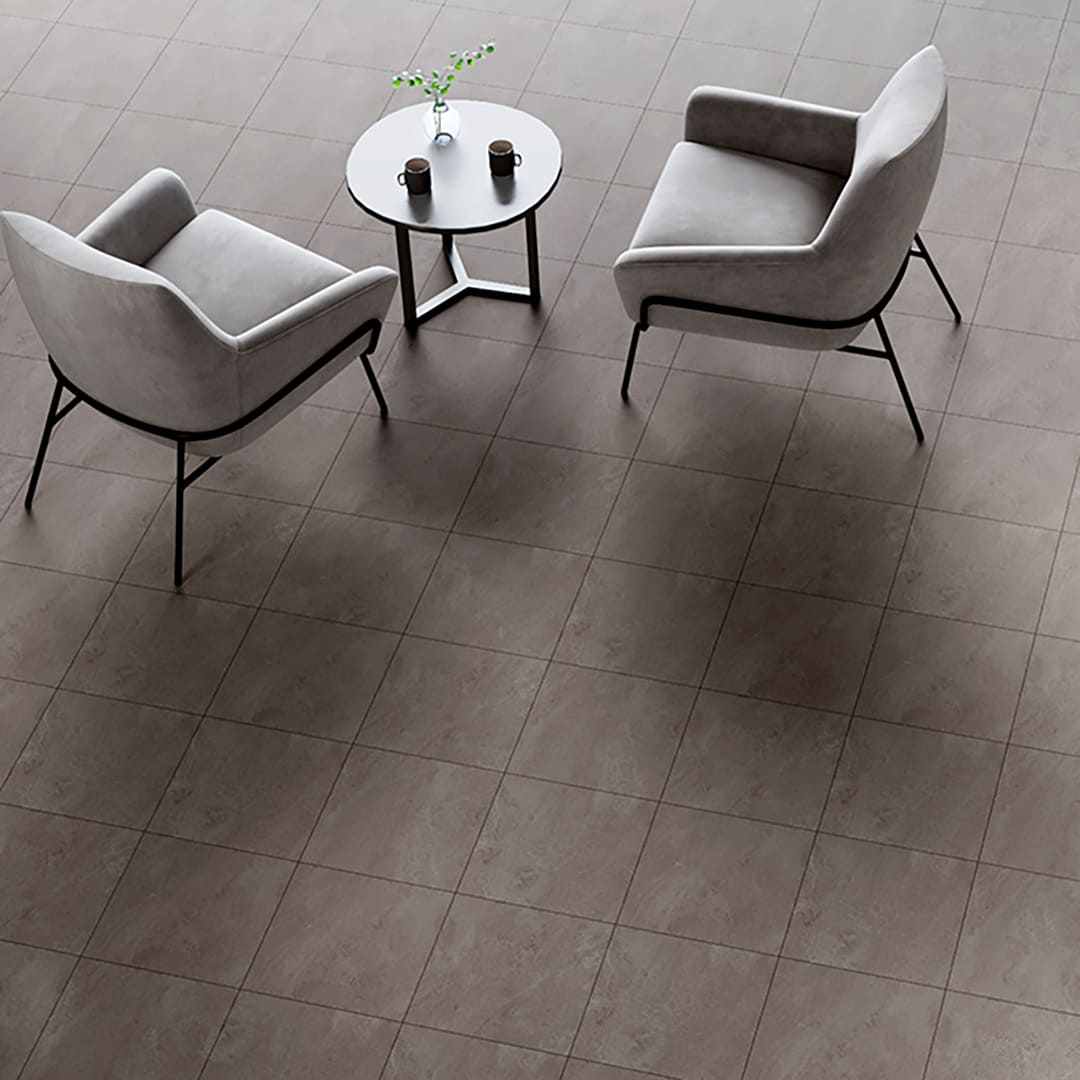 IS2033C フロアタイル（FLOOR TILE）ストーン＆アクセント モルテストーン 457.2×457.2×2.5（mm） サンゲツ