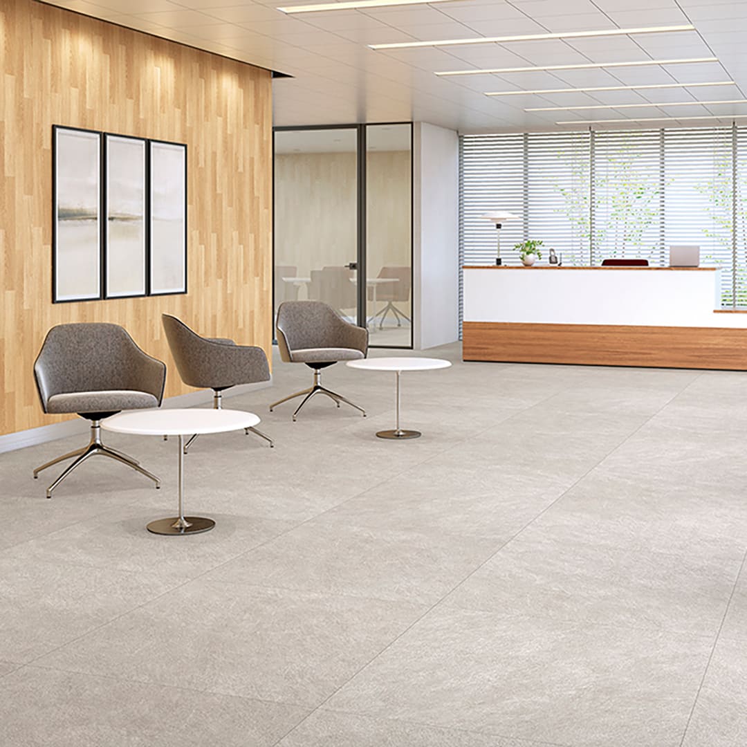 IS2045 フロアタイル（FLOOR TILE）ストーン＆アクセント シレオストーン 914.4×914.4×2.5（mm）【ケース販売】5枚入 サンゲツ