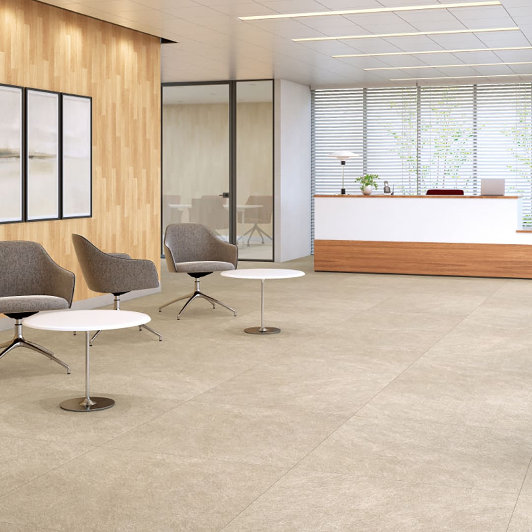 IS2047 フロアタイル（FLOOR TILE）ストーン＆アクセント シレオストーン 914.4×914.4×2.5（mm）【ケース販売】5枚入 サンゲツ