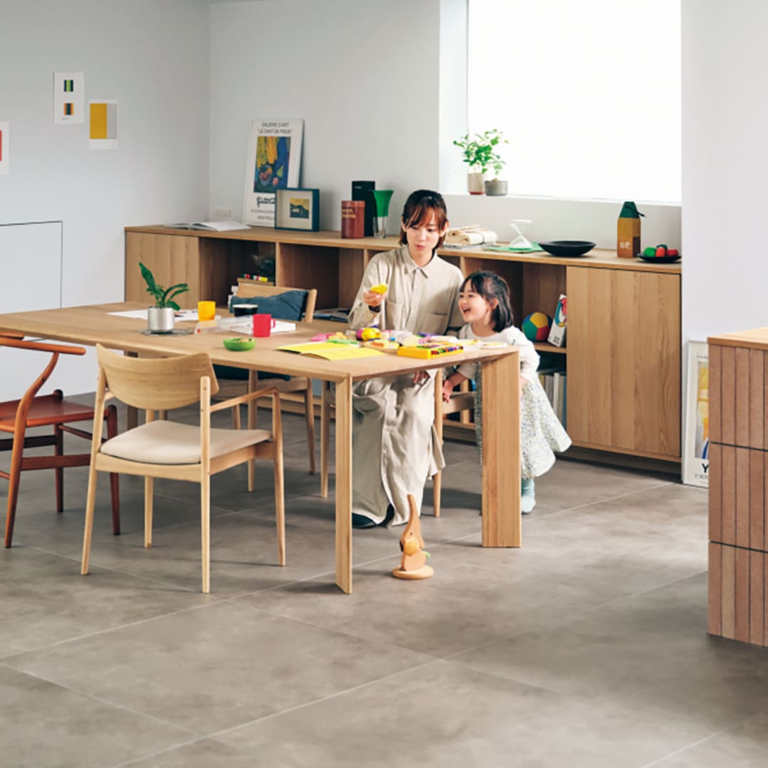 IS2074A フロアタイル（FLOOR TILE）ストーン＆アクセント ワイドモルタル 914.4×914.4×2.5（mm）【ケース販売】5枚入 サンゲツ