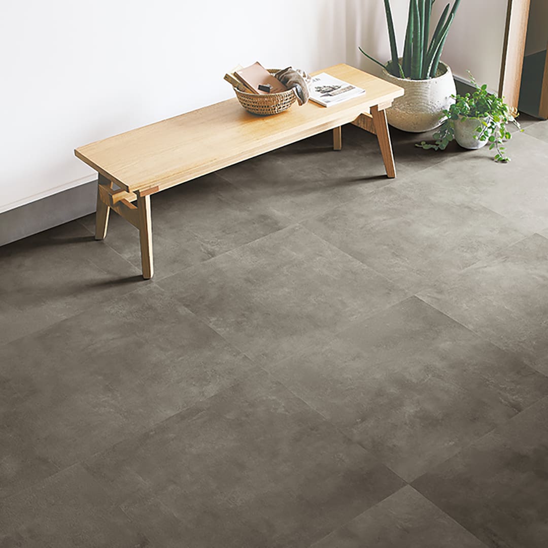 IS2075B フロアタイル（FLOOR TILE）ストーン＆アクセント ワイドモルタル 609.6×609.6×2.5（mm） サンゲツ