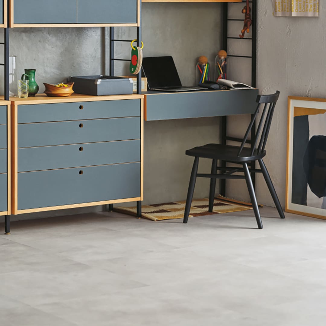IS2070B フロアタイル（FLOOR TILE）ストーン＆アクセント ワイドモルタル 609.6×609.6×2.5（mm） サンゲツ