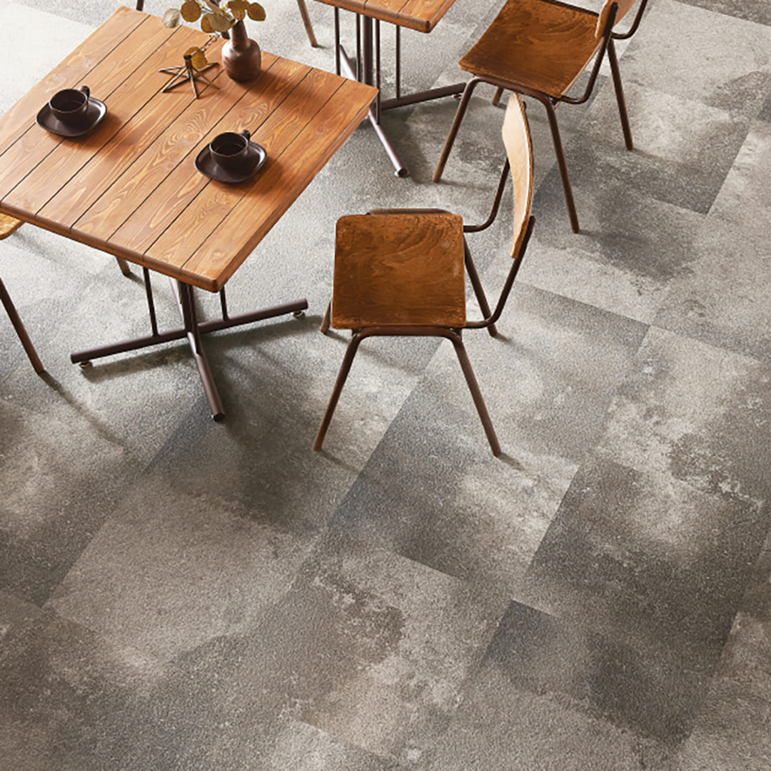 IS2090 フロアタイル（FLOOR TILE）ストーン＆アクセント アンティークタイル 457.2×457.2×2.5（mm） サンゲツ