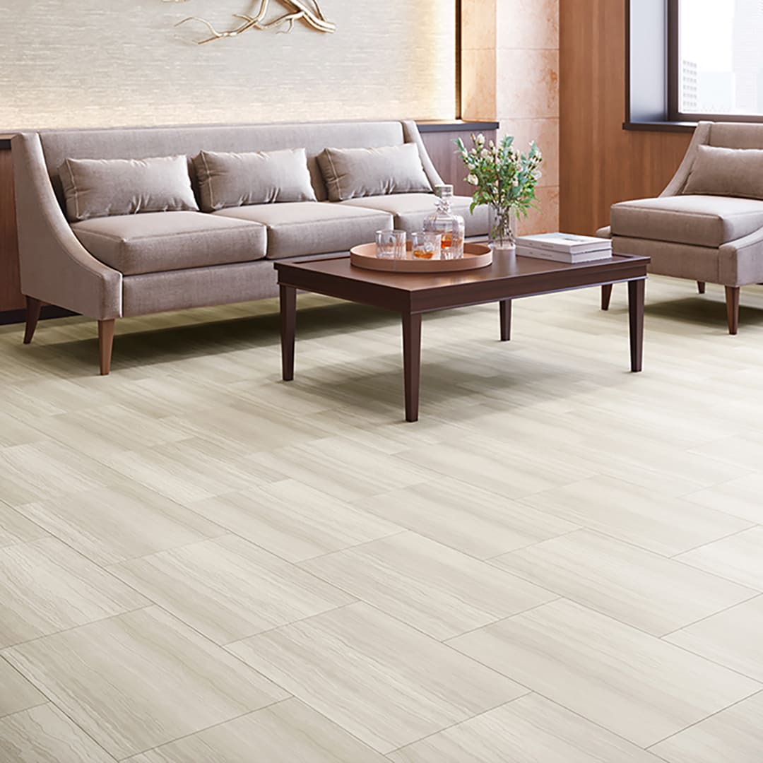 IS2109 フロアタイル（FLOOR TILE）ストーン＆アクセント オンダガタライト 330×500×2.5（mm） サンゲツ