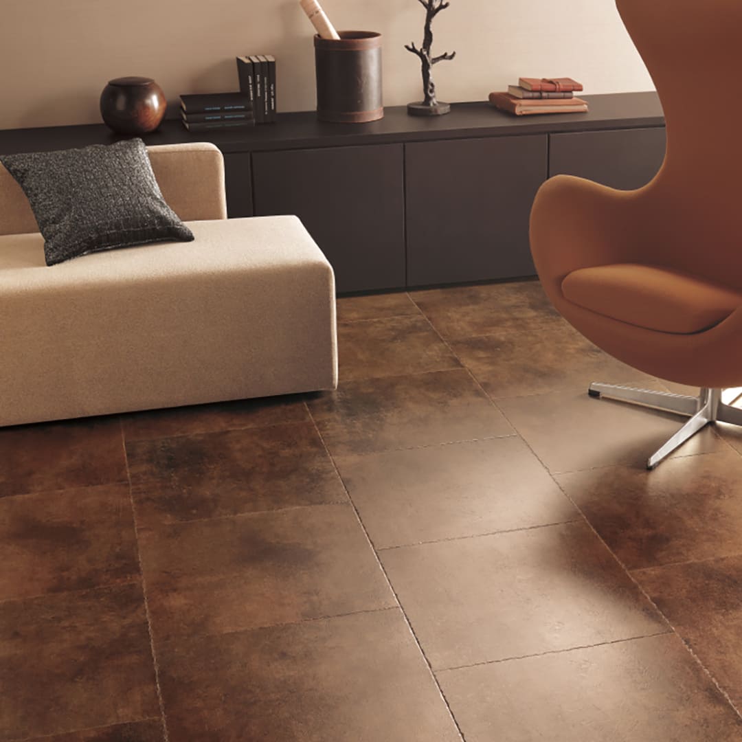 IS2139 フロアタイル（FLOOR TILE）ストーン＆アクセント ラフエッジストーン 457.2×457.2×2.5（mm） サンゲツ
