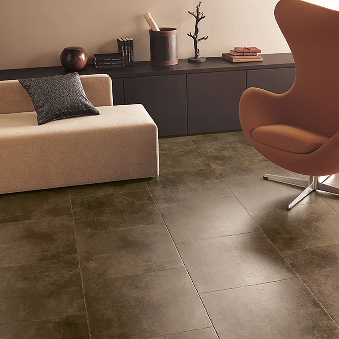 IS2140 フロアタイル（FLOOR TILE）ストーン＆アクセント ラフエッジストーン 457.2×457.2×2.5（mm） サンゲツ