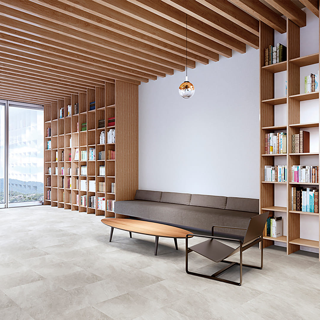 KT2029 フロアタイル（FLOOR TILE）ワックスフリータイル クォーツサイトWF 457.2×457.2×2.5（mm） サンゲツ