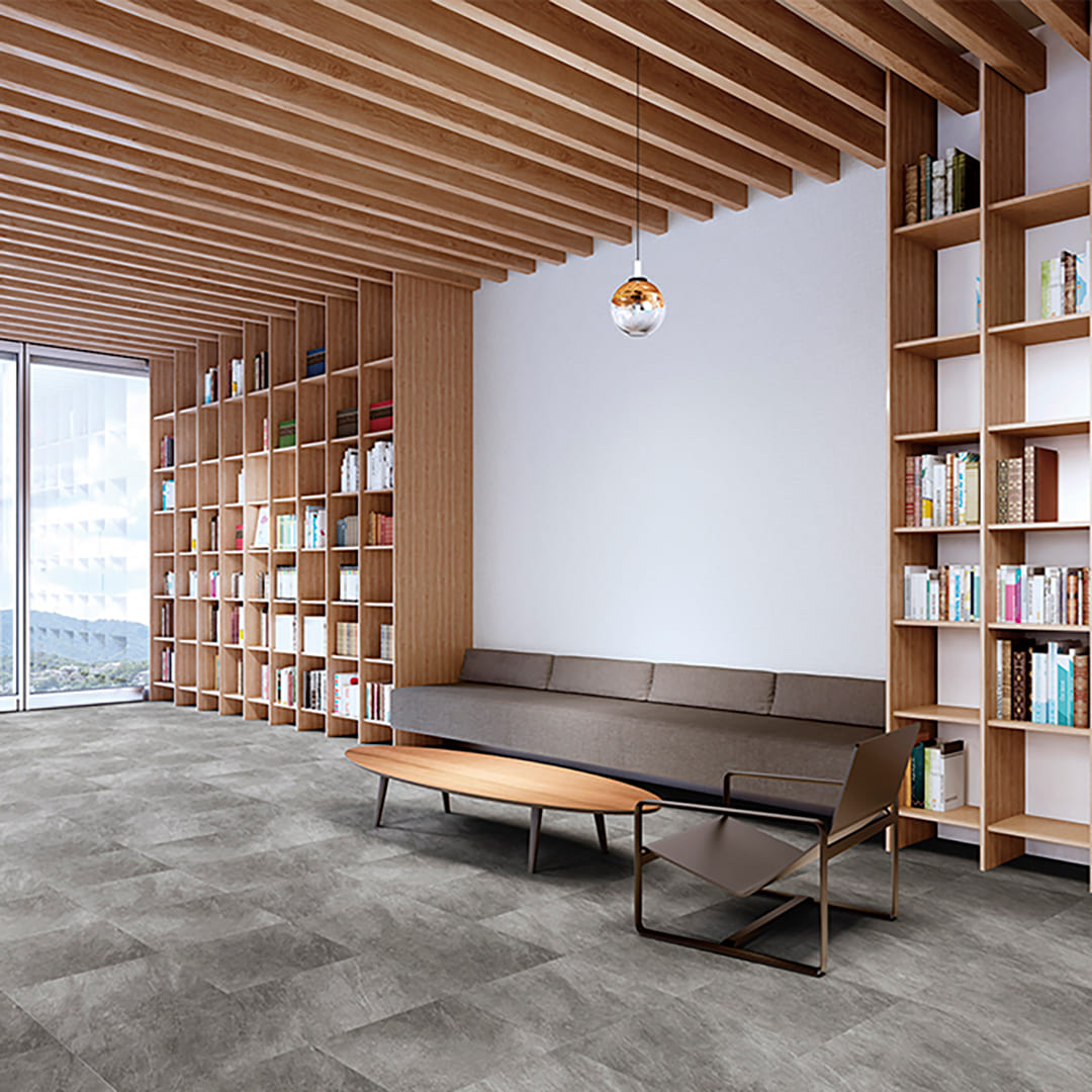 KT2030 フロアタイル（FLOOR TILE）ワックスフリータイル クォーツサイトWF 457.2×457.2×2.5（mm） サンゲツ