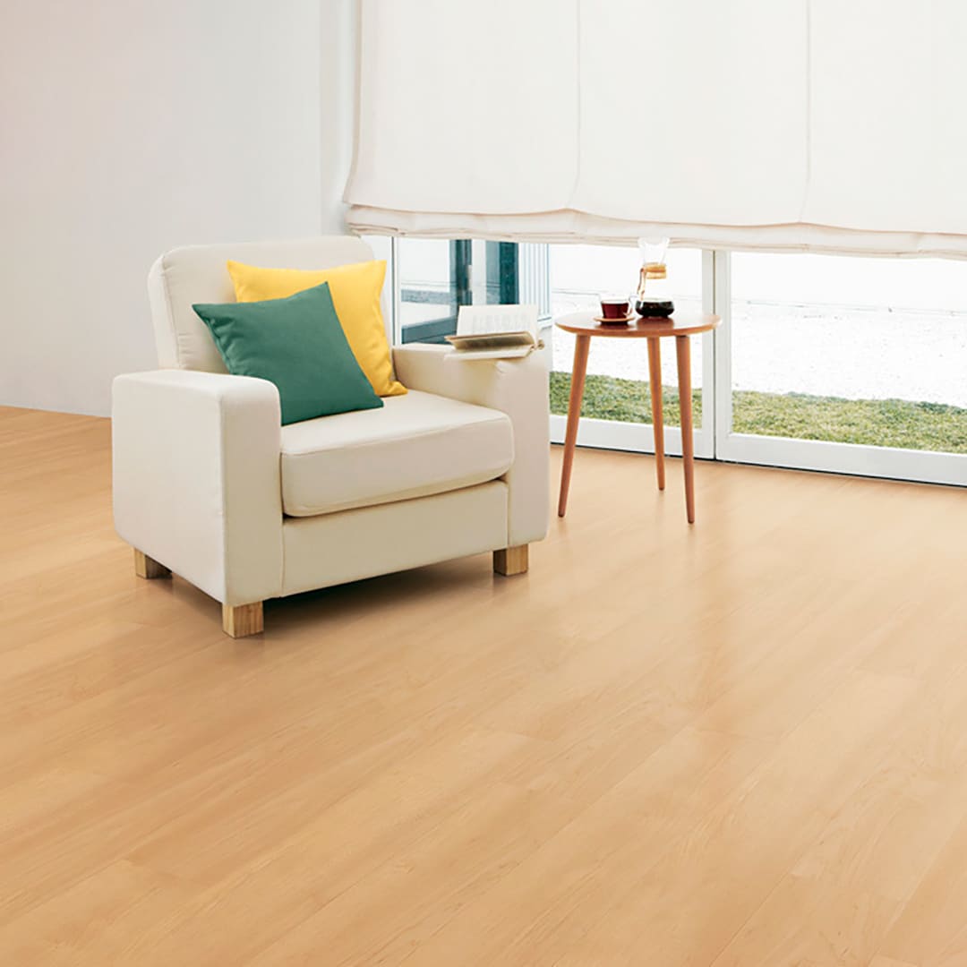 JK2005 フロアタイル（FLOOR TILE）メイプル 152.4×914.4×2（mm）【ケース販売】32枚入 サンゲツ
