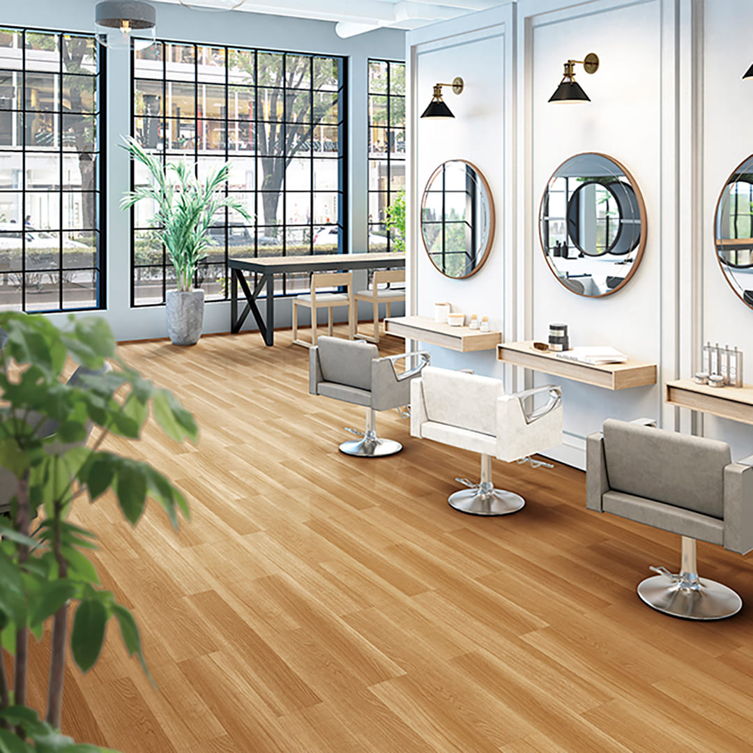 JK2009 フロアタイル（FLOOR TILE）オーク 100×914.4×2（mm）【ケース販売】48枚入 サンゲツ