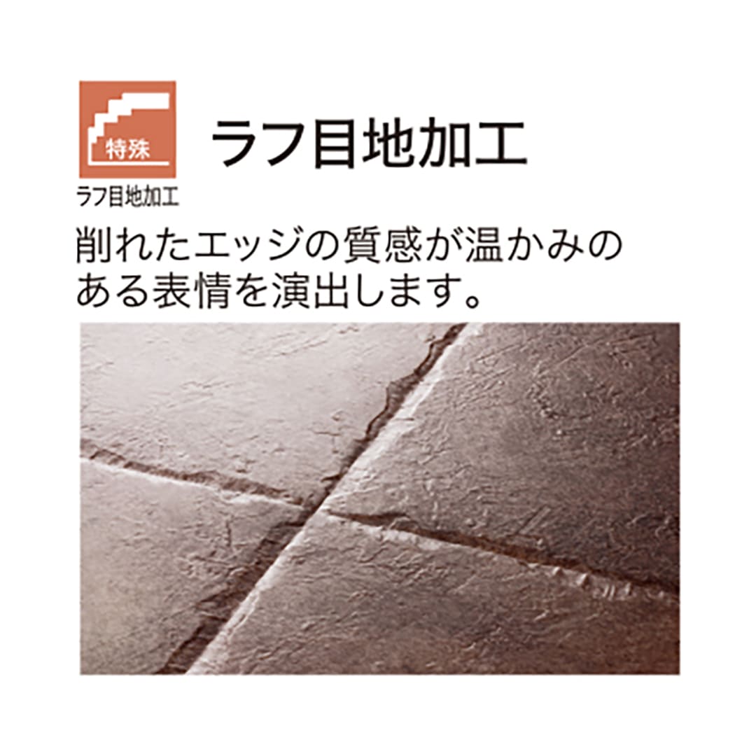 IS2139 フロアタイル（FLOOR TILE）ストーン＆アクセント ラフエッジストーン 457.2×457.2×2.5（mm） サンゲツ