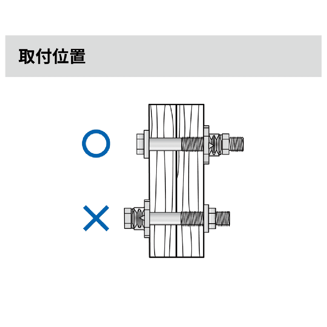 耐震座金 タイトニック 木材厚110mm以上用 木痩せ対応品 増締め不要【ケース販売】300個入
