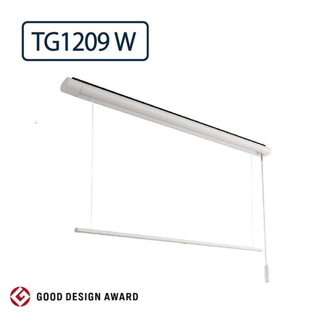 ドライウェーブ 物干し金物 TG1209(室内 天井取付 昇降式)W ホワイト DRY・WAVE タカラ産業