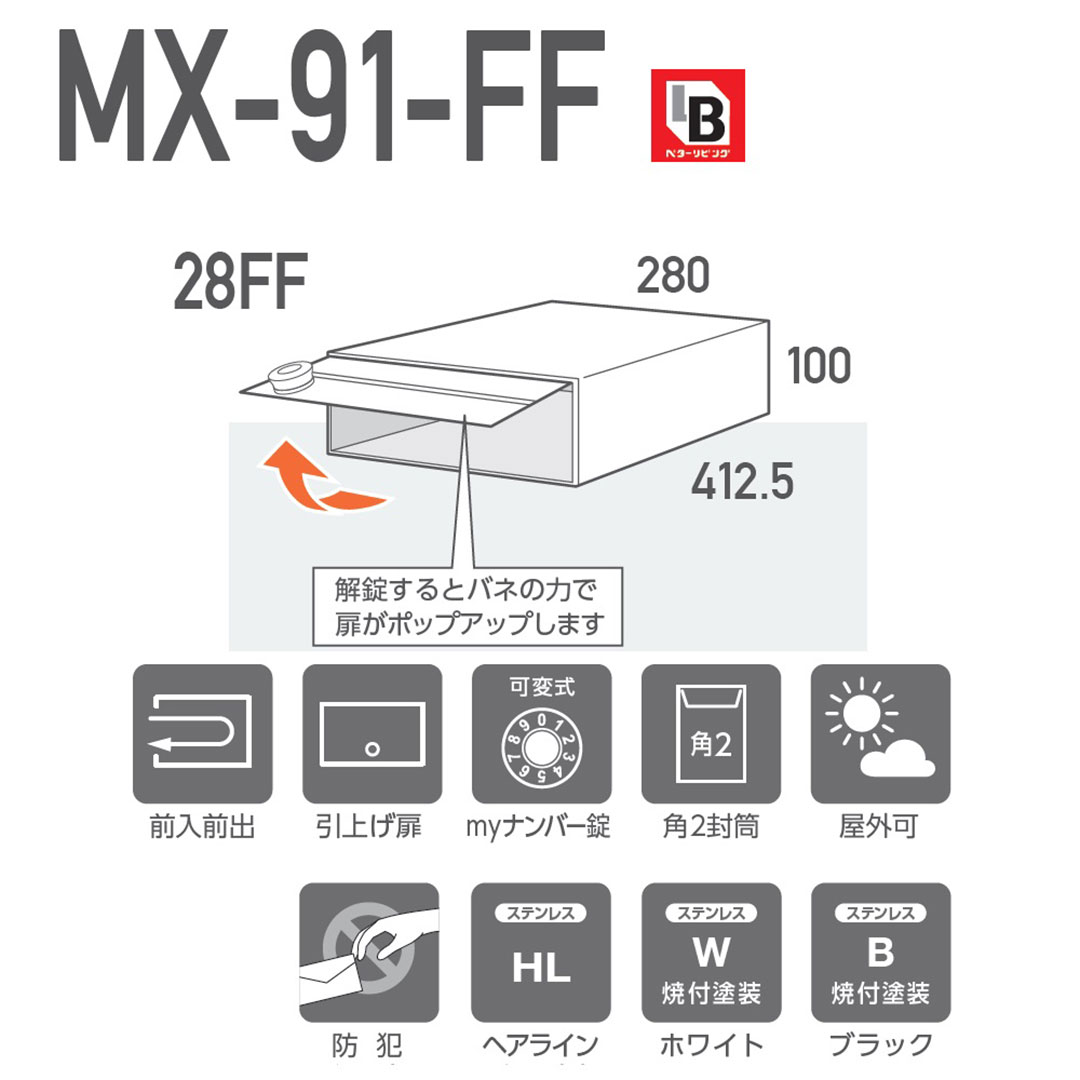 MX-91-28FF の特長