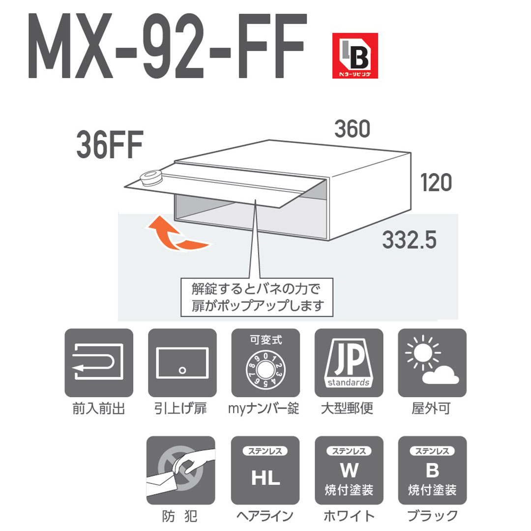 MX-92-36FF の特長