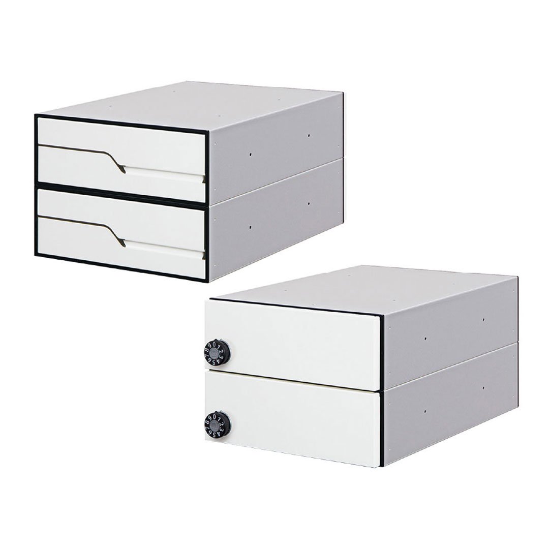 集合住宅用ポスト MX-91-28FBU-2-W ホワイト 前入後出/引上げ扉 2戸用 W280 防雨型 myナンバー錠 田島メタルワーク（法人限定）