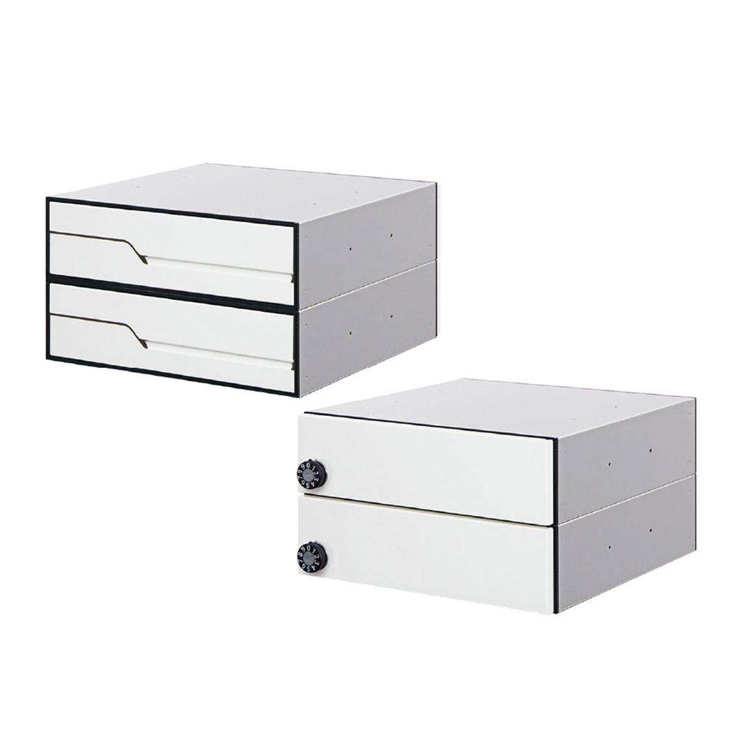 集合住宅用ポスト MX-91-36FBU-2-W ホワイト 前入後出/引上げ扉 2戸用 W360 防雨型 myナンバー錠 田島メタルワーク（法人限定）