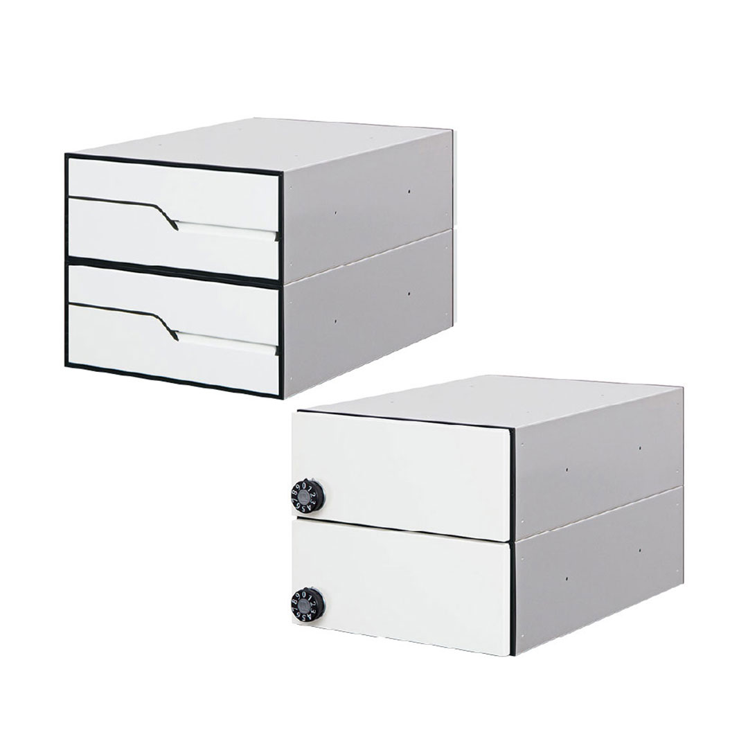 集合住宅用ポスト MX-92-28FBU-2-W ホワイト 前入後出/引上げ扉 2戸用 W280 防雨型 大型郵便 myナンバー錠 田島メタルワーク（法人限定）