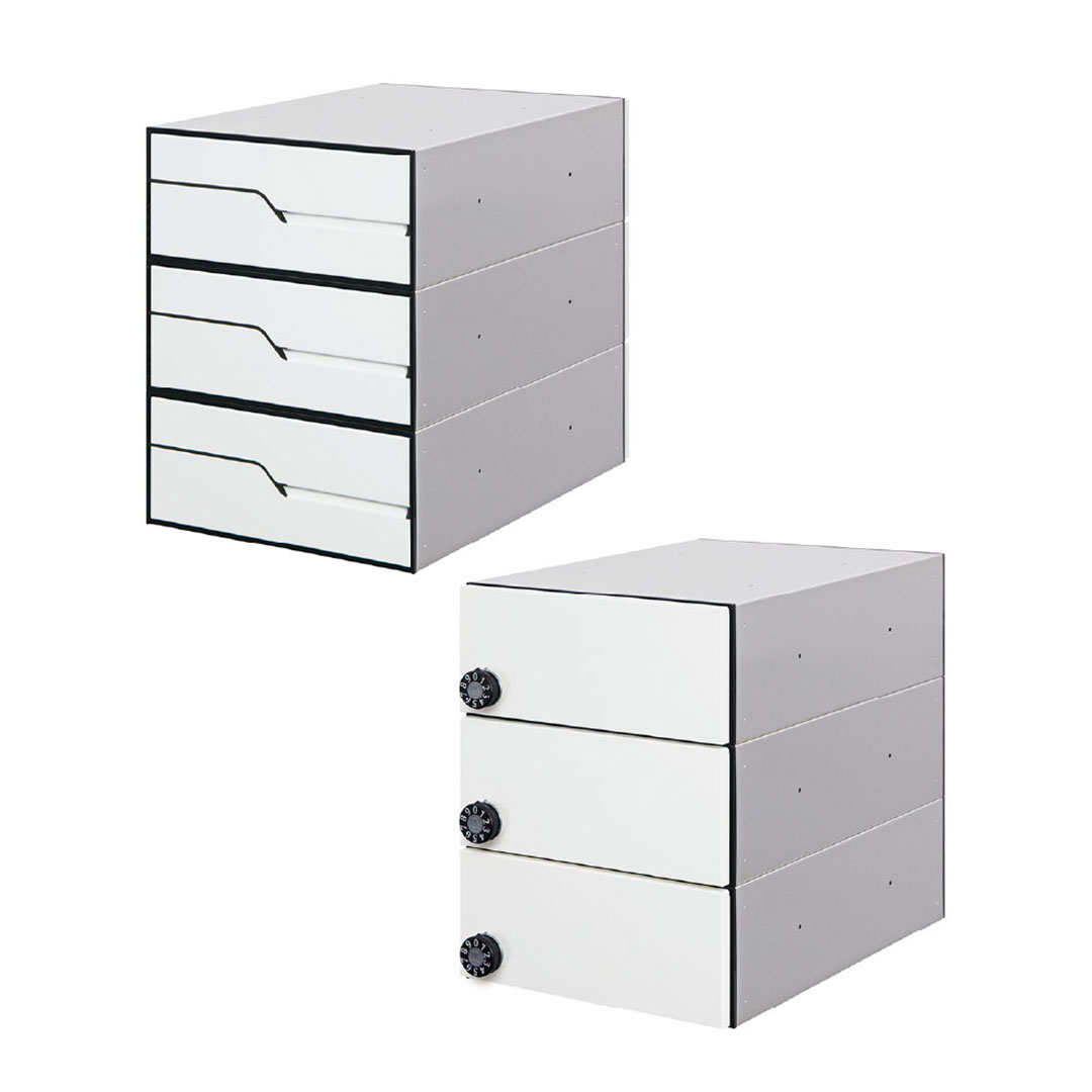 集合住宅用ポスト MX-92-28FBU-3-W ホワイト 前入後出/引上げ扉 3戸用 W280 防雨型 大型郵便 myナンバー錠 田島メタルワーク（法人限定）