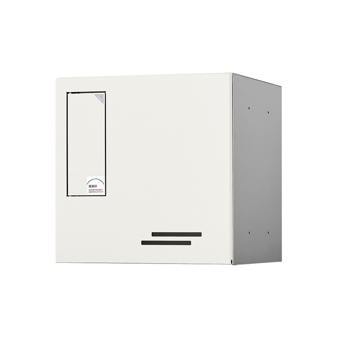 集合住宅用 宅配ボックス GX36R-36N-D34-W ホワイト 捺印装置付 高さ360mm GX36R 防雨型 田島メタルワーク(法人限定)