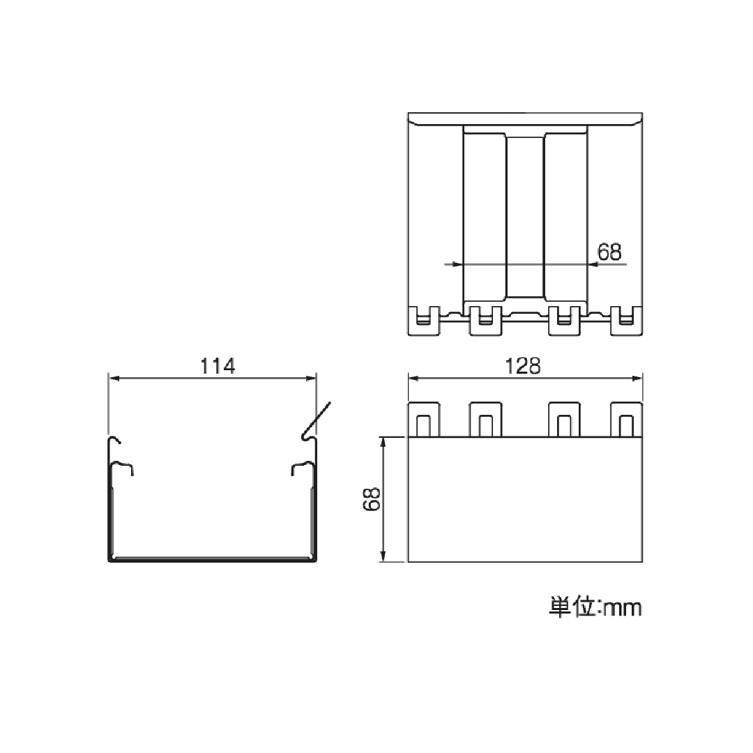 【条件あり送料無料】HACO H6号 軒継手(内押え式)ホワイト【ケース販売】10本入 雨どい タニタハウジングウェア GGF-46205