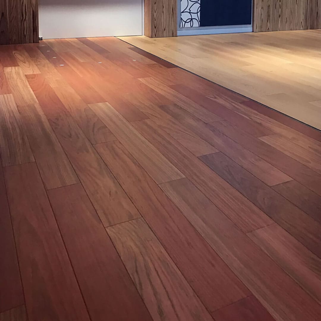 複合フローリング ジャトバET/C　15mm厚【ケース販売】1.637㎡入 熱帯広葉樹 土足使用可 住宅可 東京工営