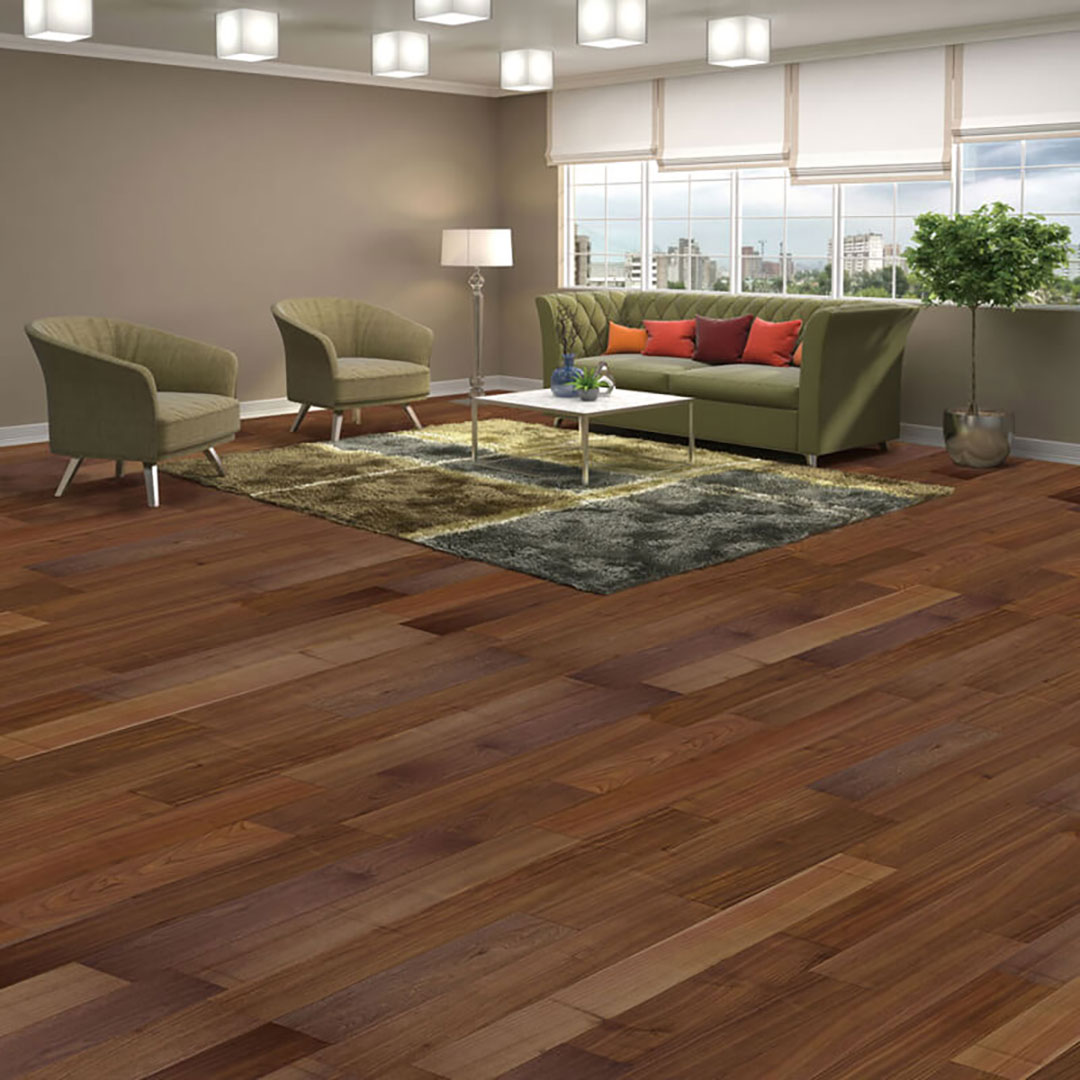 複合フローリング ウォールナットEG/O  自然オイル塗装　15mm厚【ケース販売】1.818㎡入 東京工営