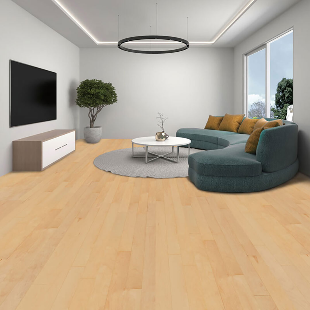 複合フローリング バーチEG/C  クリアコート塗装　15mm厚【ケース販売】1.818㎡入 床暖房対応品 東京工営