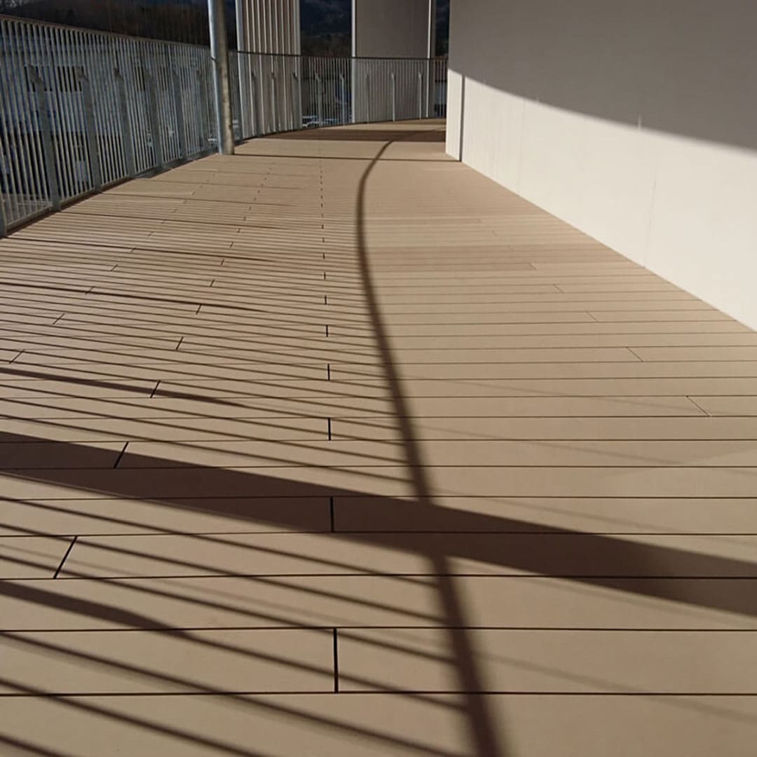 バイタルデッキ R25バーチ 　25mm厚【ケース販売】0.870㎡入 人工再生木 ウッドデッキ 東京工営