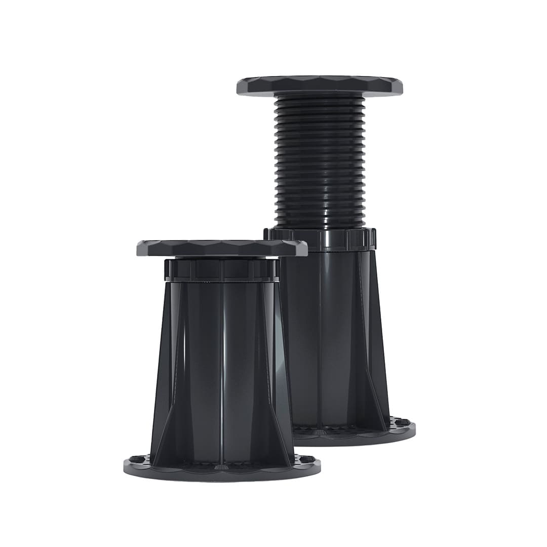 ウッドデッキ用支持脚 GTバイタル109 樹脂束 高さ範囲150-240mm【ケース販売】10個入 東京工営