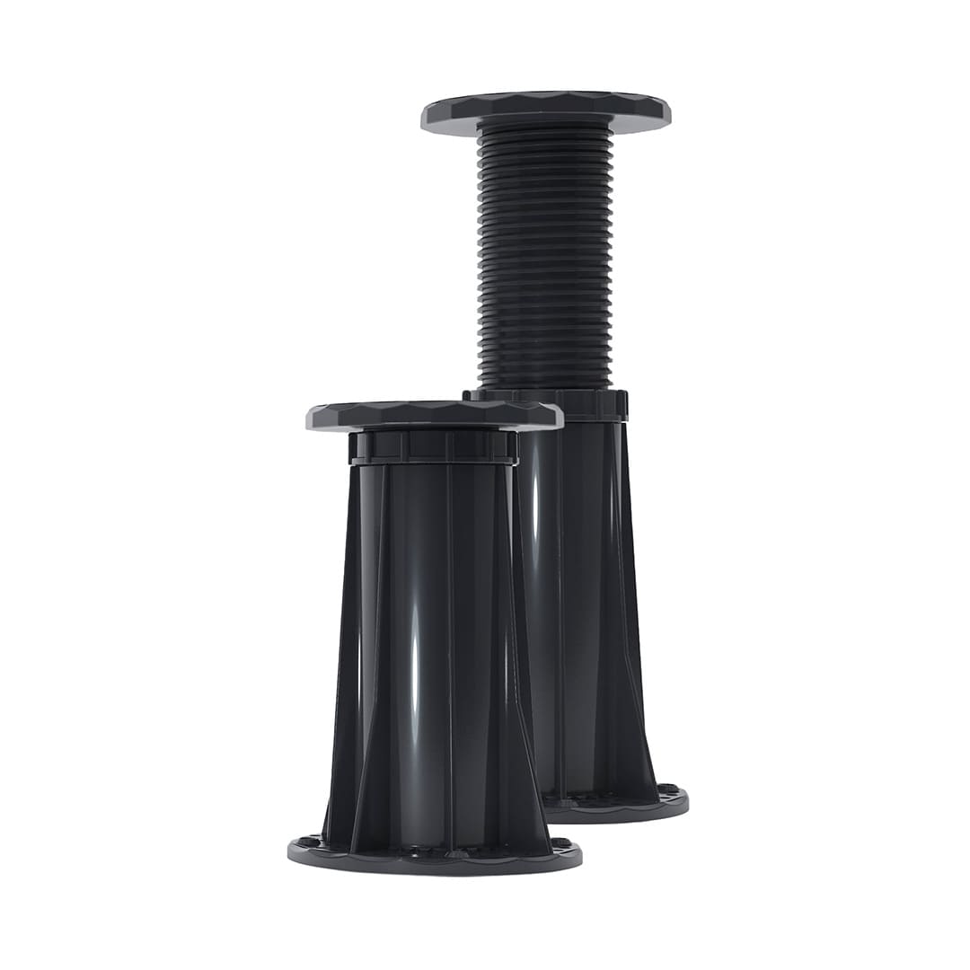 ウッドデッキ用支持脚 GTバイタル110 樹脂束 高さ範囲200-320mm【ケース販売】10個入 東京工営