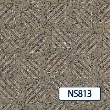 NS800 182巾 チェッカー NS813 屋外用防滑ビニル床シート エコマーク認定商品 東リ【法人送料無料】