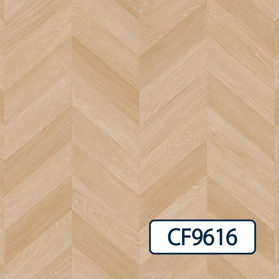 CFシート-H フレンチヘリンボーン CF9616 クッションフロア 抗ウイルス加工 東リ【法人送料無料】