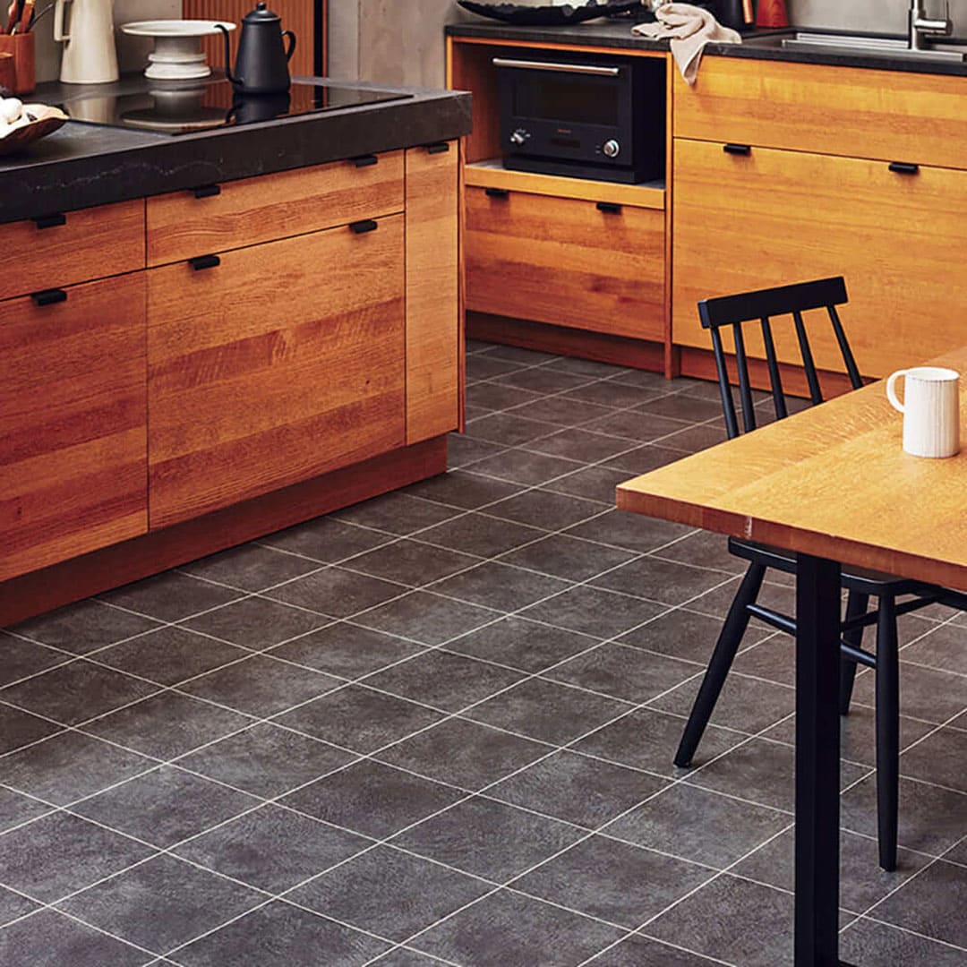 CFシート-H マットスレート CF9647 クッションフロア 抗ウイルス加工 東リ【法人送料無料】