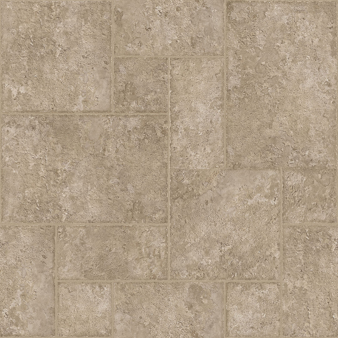 ロイヤルストーン ビニル床タイル PST4098（600mm×600mm）【ケース販売】8枚 東リ