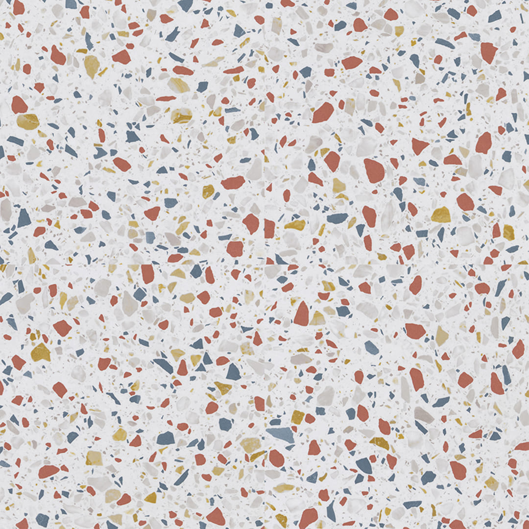 ロイヤルストーン ビニル床タイル PST4144（450mm×450mm）【ケース販売】14枚 東リ