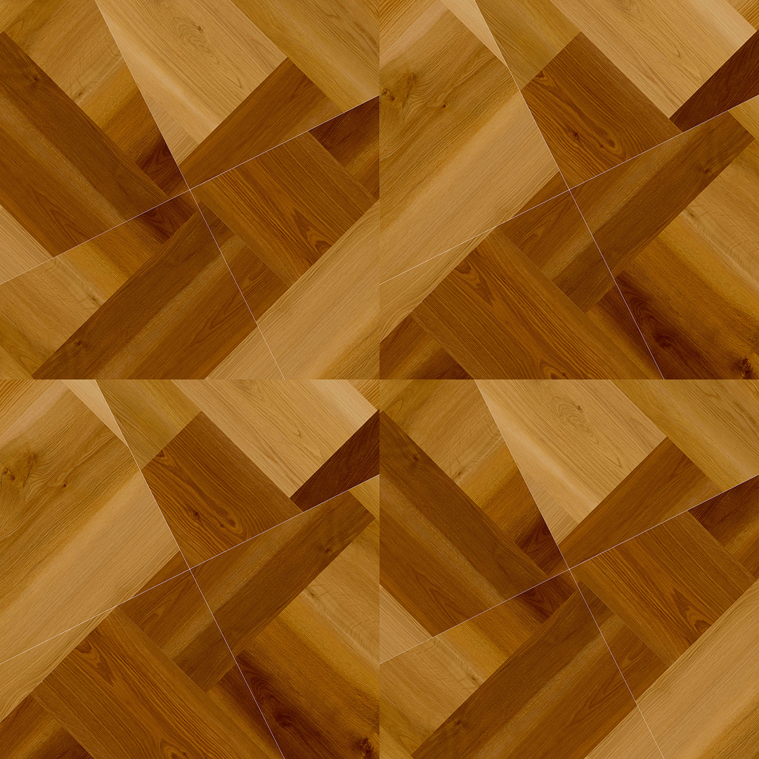 イークリン・テトラNW-EX ビニル床タイル ECT6101 不等辺四角形（675mm+503mm+503mm+225mm）【ケース販売】16枚 東リ