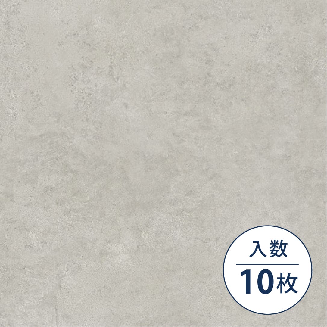 ルースレイ 50NW-EX TTN3211 スムースコンクリート 500×500×5（mm）【ケース販売】10枚入 東リ