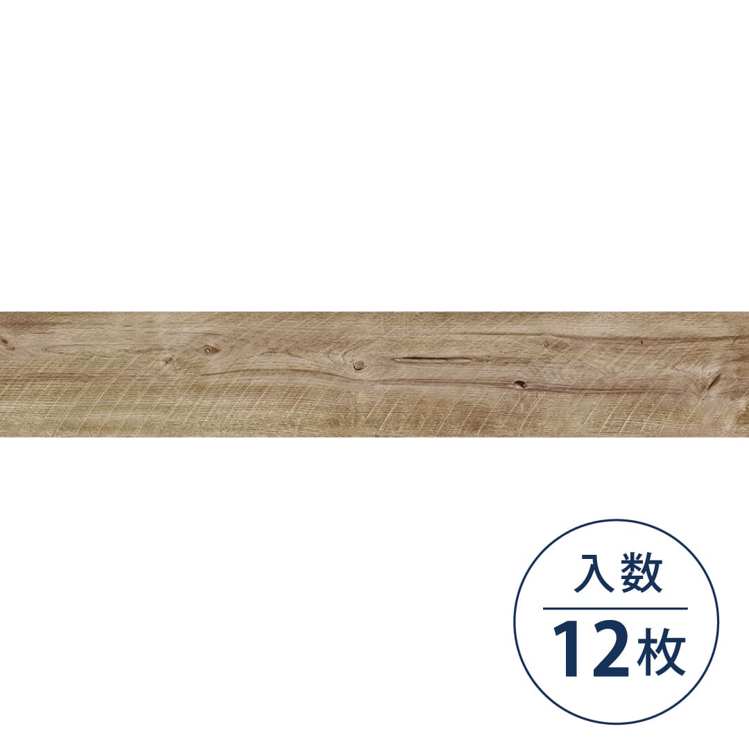 ルースレイ 50NW-EX TTN3112 コテージオーク 166.7×1,000×5（mm）【ケース販売】12枚入 東リ