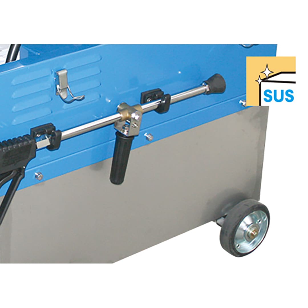 ツルミポンプ モータ高圧洗浄機 三相200V 3.7kW HPJ-550TW4 高所揚水兼用 タンク付タイプ 鶴見製作所