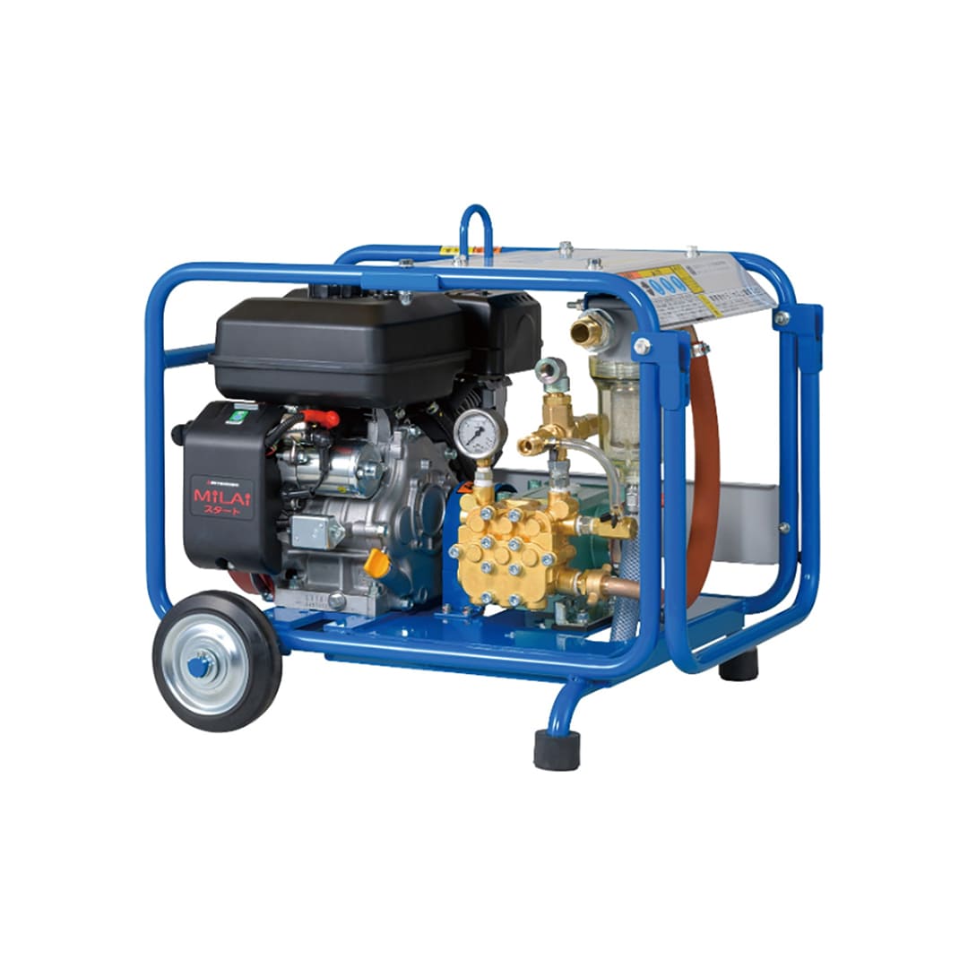 ツルミポンプ エンジン高圧洗浄機 HPJ-0725ES パターンD 7MPa 25.4L/min ラクセル 鶴見製作所