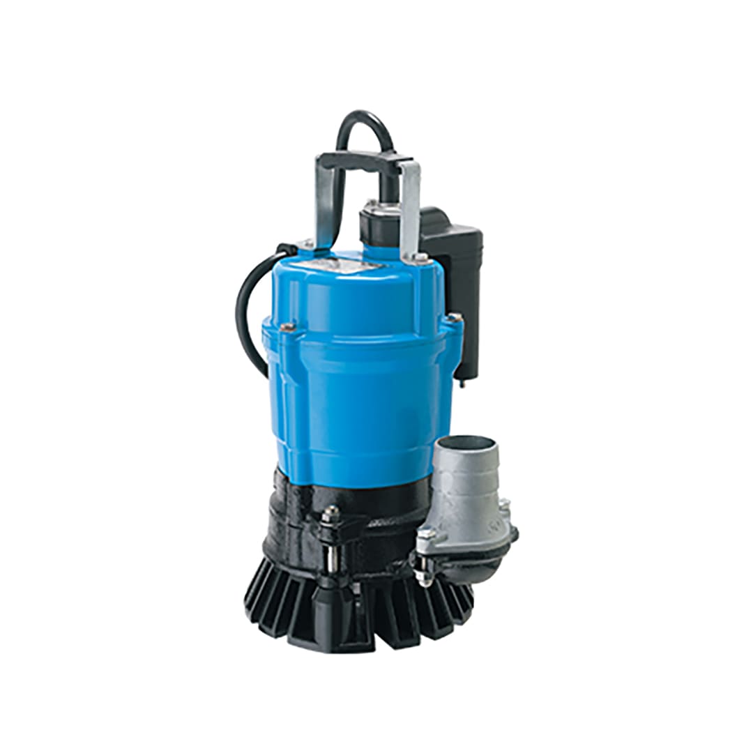 ツルミポンプ 一般工事排水用 水中ハイスピンポンプ HSE2.4S 50Hz仕様 単相100V 0.4kW 口径50mm 横吐出し 電極式 自動運転形 鶴見製作所