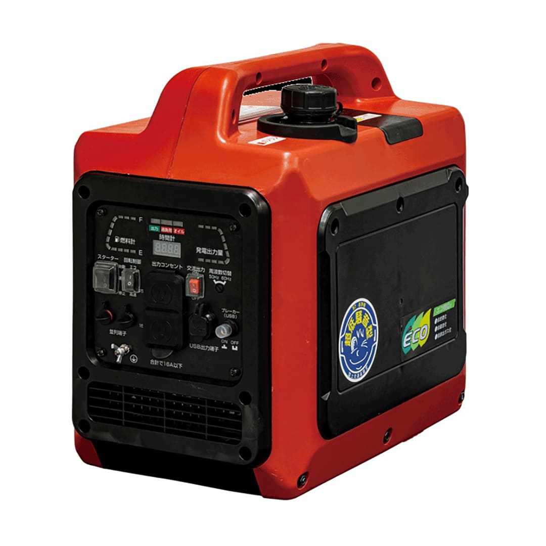新ダイワ インバータ発電機 IEG1601ME ガソリン 1.6kVA セル始動 やまびこジャパン株式会社