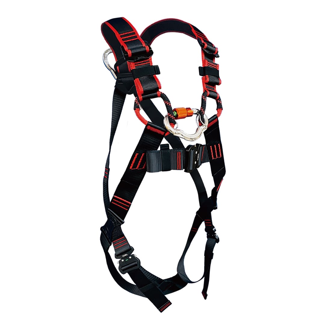 スカイハーネス フロントプラス TSH112K レッド L-LLサイズ 身長170-200cm 前吊り対応 フルハーネス型墜落制止用器具 TOWA