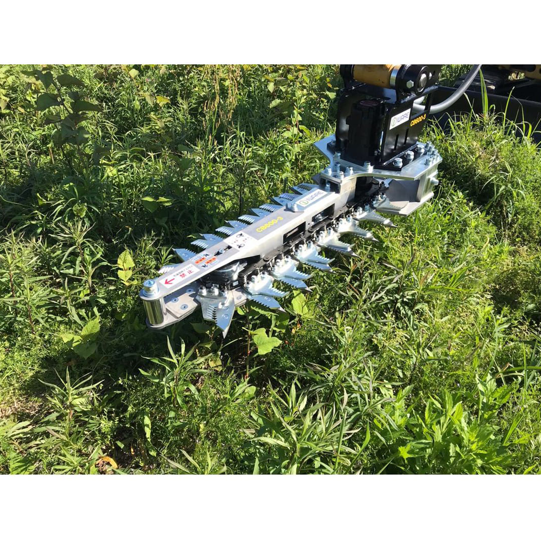 TOSA ULTRA CUTTER 油圧ショベル装着式草刈剪定機 CB600-3 挟み切り方式 石禮工業