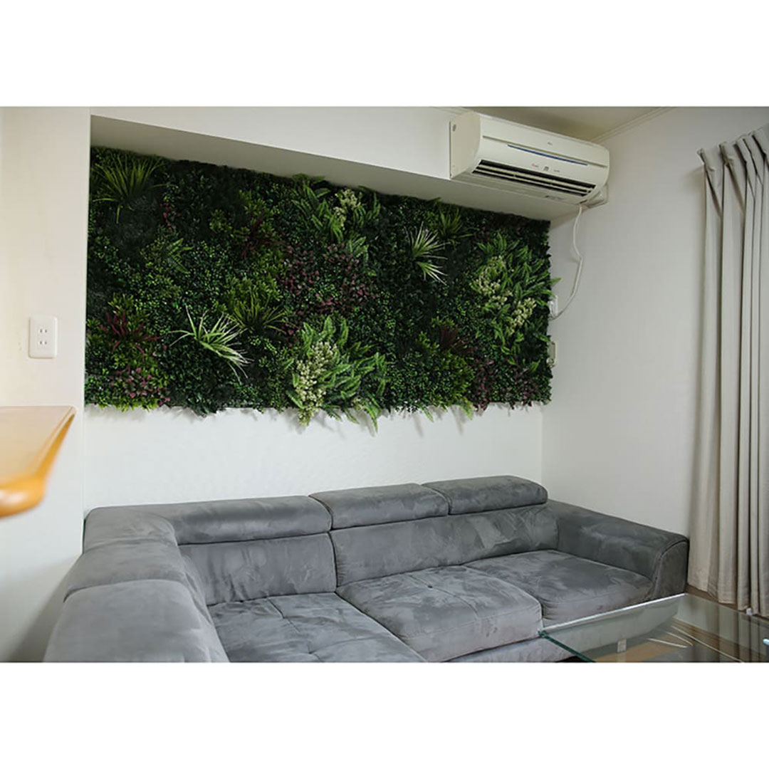 モアリーフ moreleaf オリエンタルA 50cm×50cm/4枚セット ユニオンビズ ML-O-A フェイクグリーン 壁面緑化