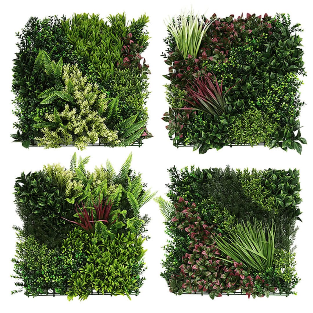 モアリーフ moreleaf オリエンタルA 50cm×50cm/4枚セット ユニオンビズ ML-O-A フェイクグリーン 壁面緑化