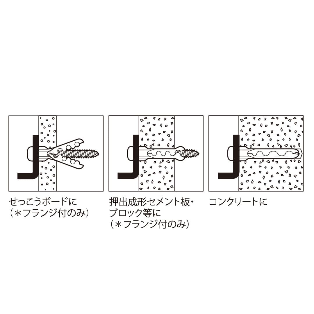 万能アンカー アリゲーターアンカー A6 7300A60【小箱：100個入】若井産業 WAKAI