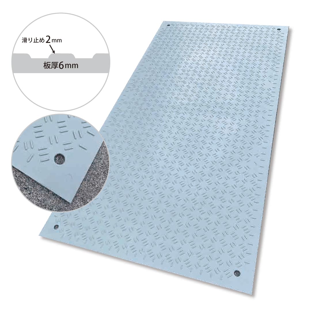 樹脂製敷板 Wターフ 厚み6mm 3尺×6尺  白【購入数：10枚～】軽量 Wボードシリーズ ウッドプラスチック